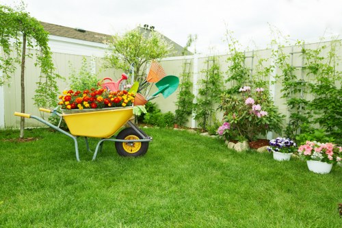 Beautiful landscaped garden in Earls Court