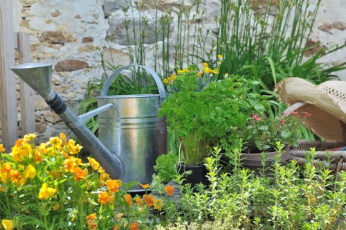 Modern landscape design in Earls Court